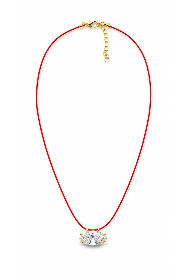 Évelyne Marquise Stone String Necklace