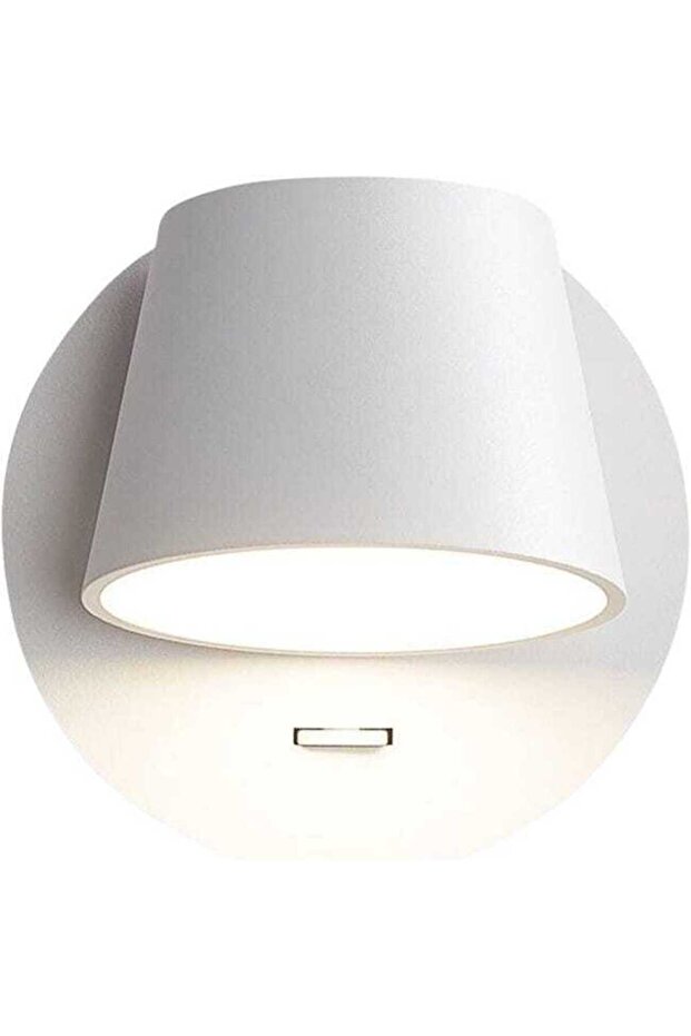 5W LED wall lamp, 350° free rotation, warm white light reading lamp, wall lamp with switch.