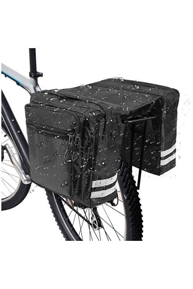 Rear bicycle bag, pannier rack bag, rear bicycle pannier, large capacity waterproof bicycle bag