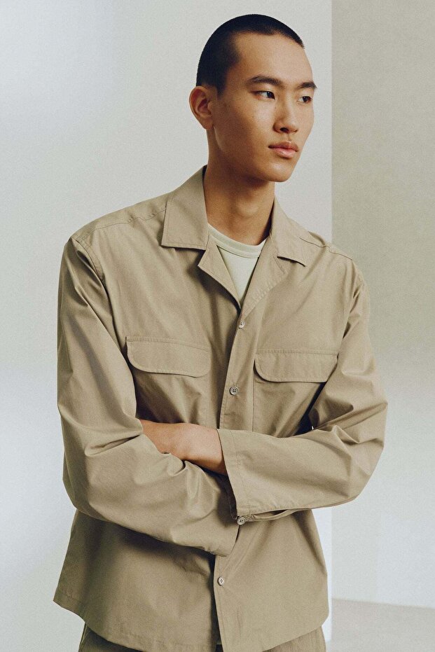 Loose Fit Cotton resort shirt