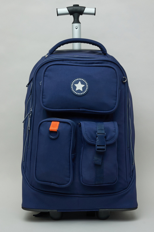 Applique Detail Trolley Backpack
