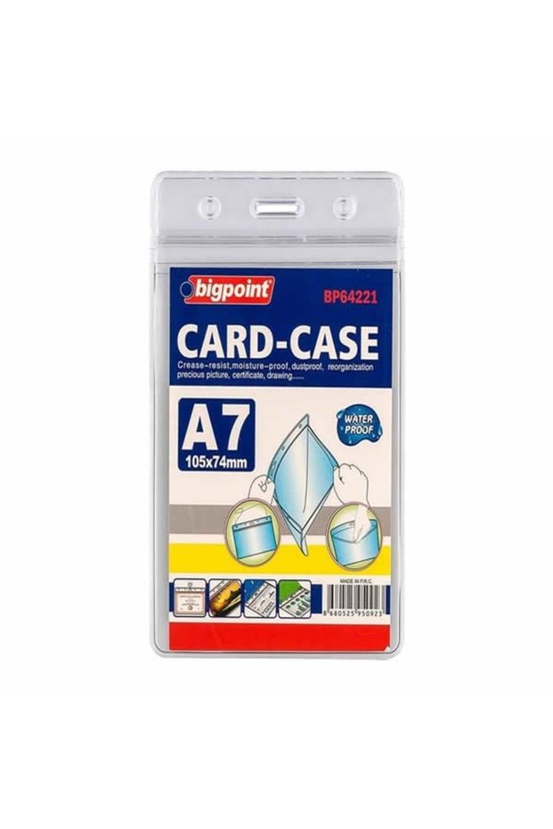 Bigpoint 644-21 74X105 100-Pack Vertical Card Bag