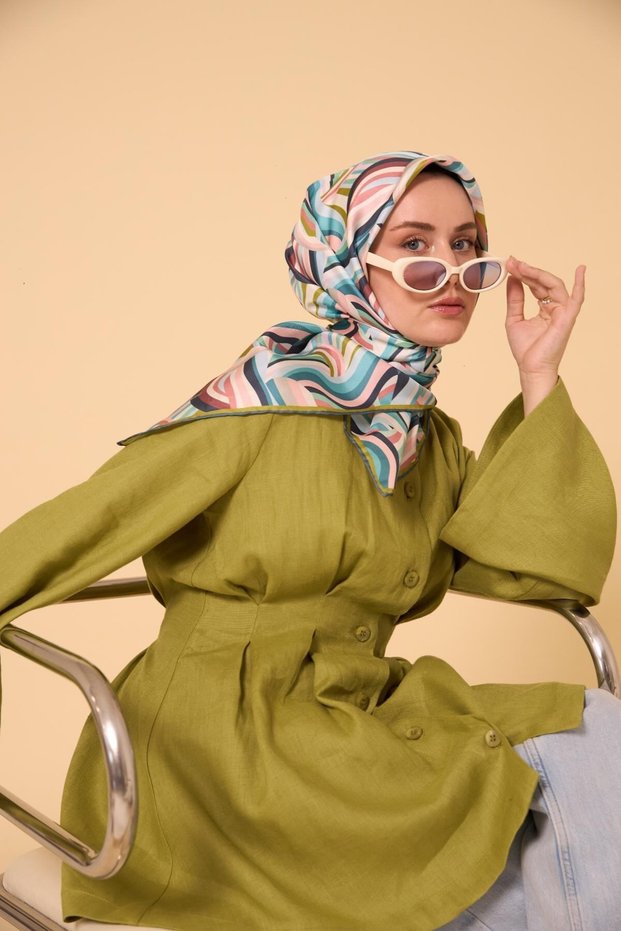 Twill Silk Scarf 11471-25