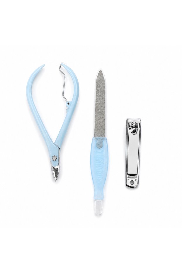 Manicure and Pedicure Set 4 Pieces Nail Clipper Nail File and Nail Care Set