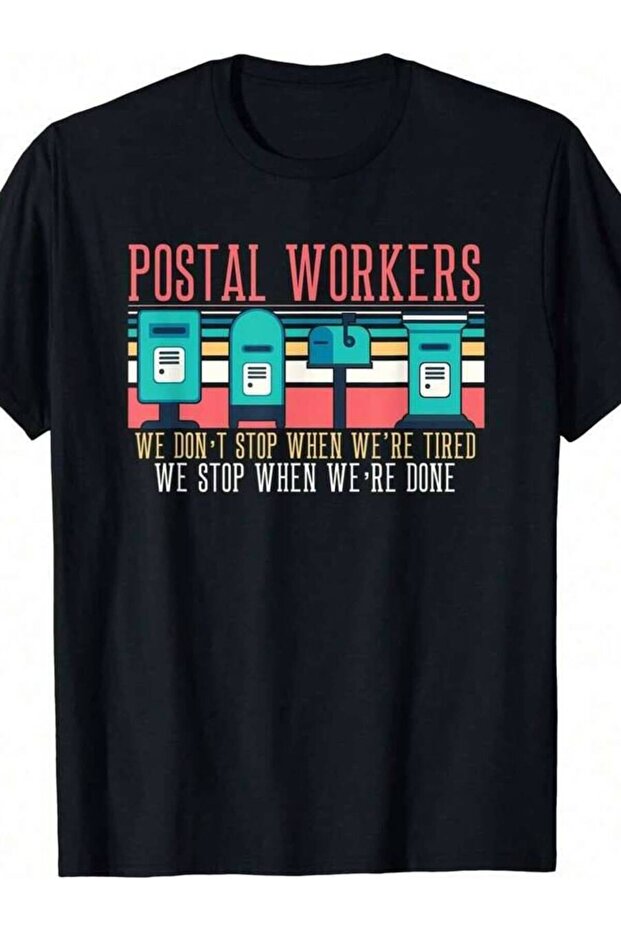 Postal Service Design For A Mailman Funny Postman T-Shirt