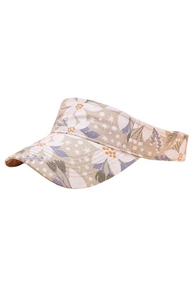 Printed sports cap blue 55-60cm tennis summer.