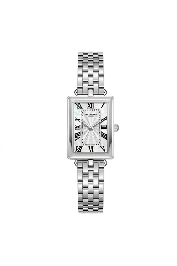 Women's Analog White Mop Dial Watch - LC08366.320