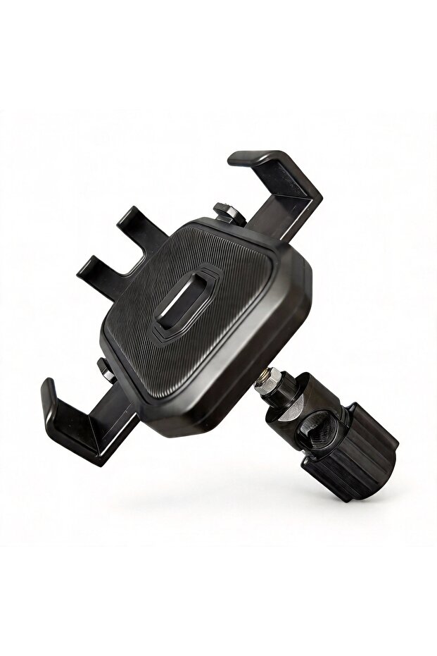 1 Quick Install Phone Mount for Mirrored Motorcycles Bikes Secure Grip Bike Holder for Cycling Navi.