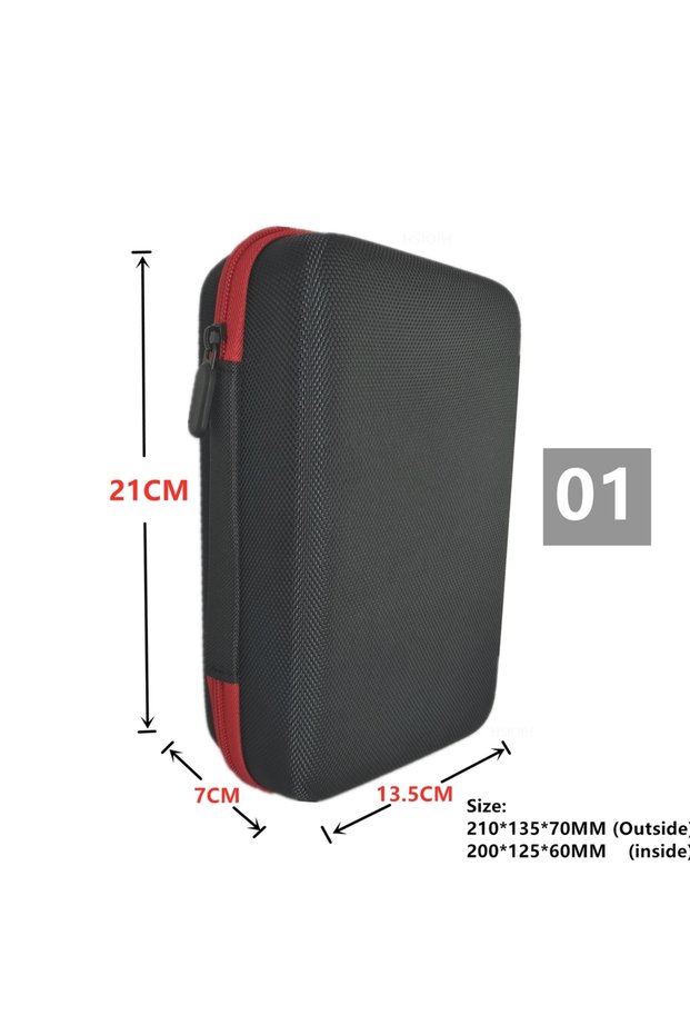 01 Digital Multimeter Bag Tool Storage Bags for Electronic Accessories Shockproof Bag EVA Box Case E