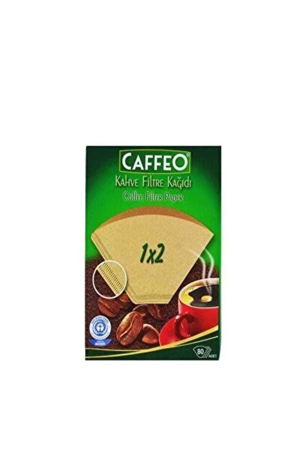 1X2 / 80 ورقة فلتر قهوة *عبوة من 5 قطع