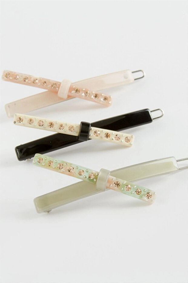 Clip Buckle with Stick Stone