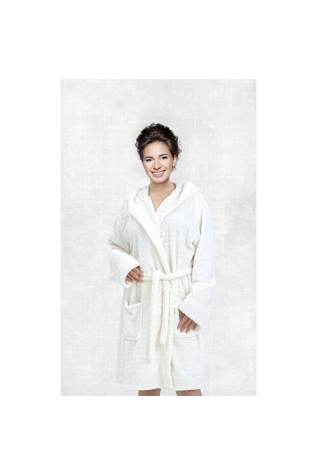 Robe with Soft Fur Hat - Canon - Sugar