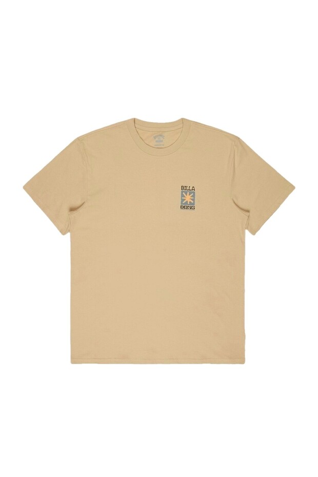 Men's Beige Good Times Ss Tshirt Ebyzt00578-Tgw0