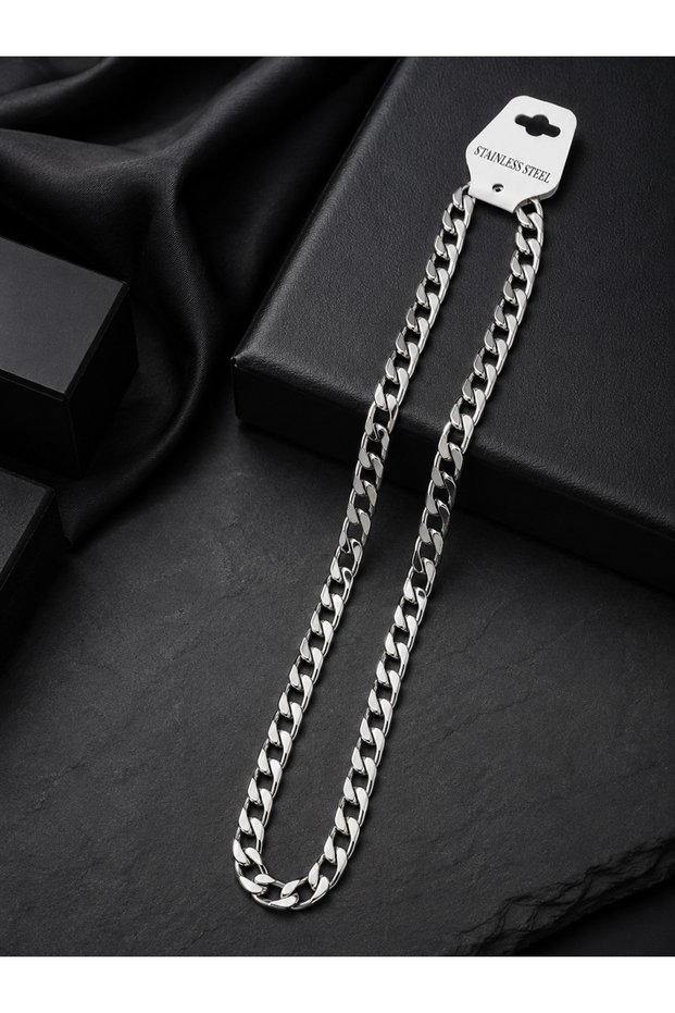 Thick Steel Chain Model Steel Necklace ("60 cm × 10 Mm")