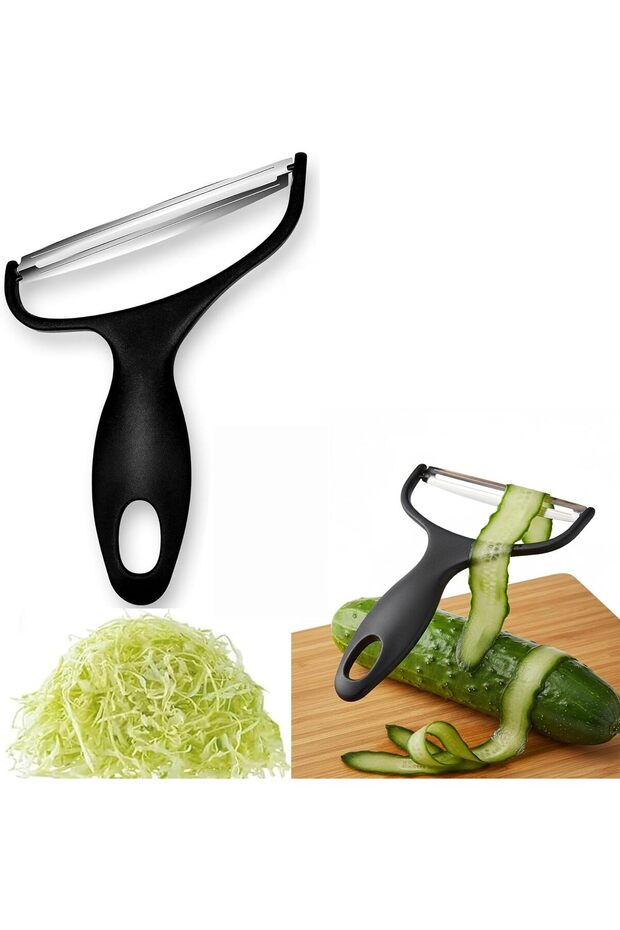 The Ultimate Kitchen Tool Wide-Blade Cabbage Shredder & High-Speed Vegetable Peeler