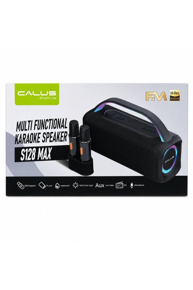 S128 Karaoke Speaker with 2 Mics