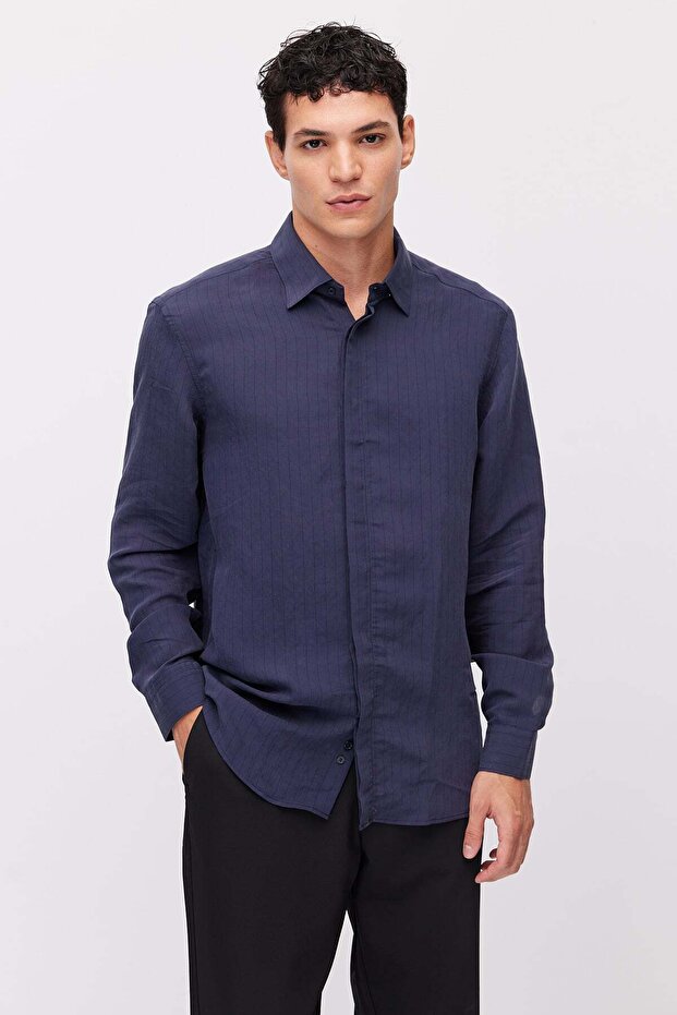 Men's Regular Striped Shirt