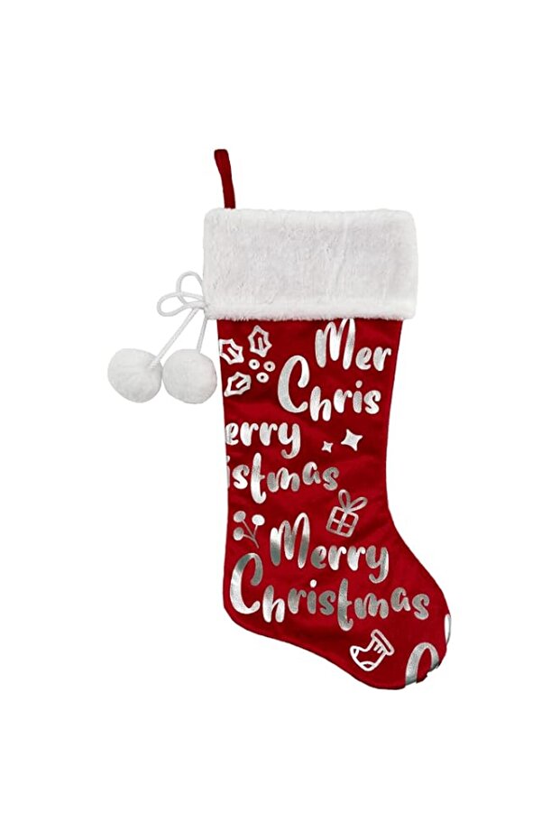 Christmas Magic Stocking, 50 cm Size, Red