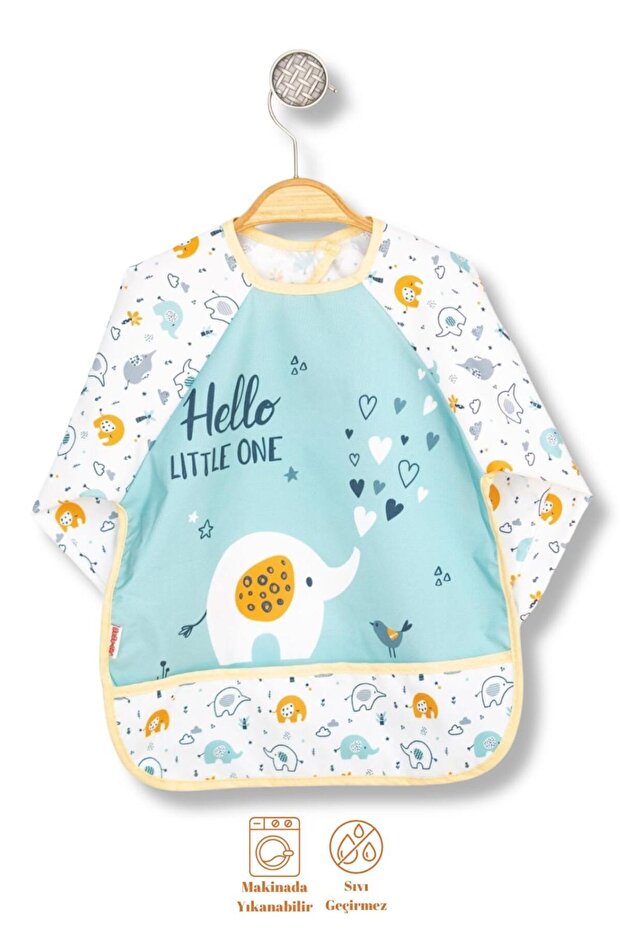 Waterproof Baby Food Bib 6-24 Months - Blw Nutrition and Activity Bib