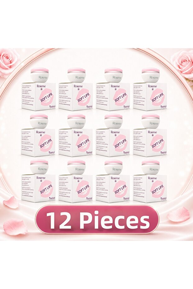 Soft Lips Lip Care Cream Vaseline 5 ml - Set of 12