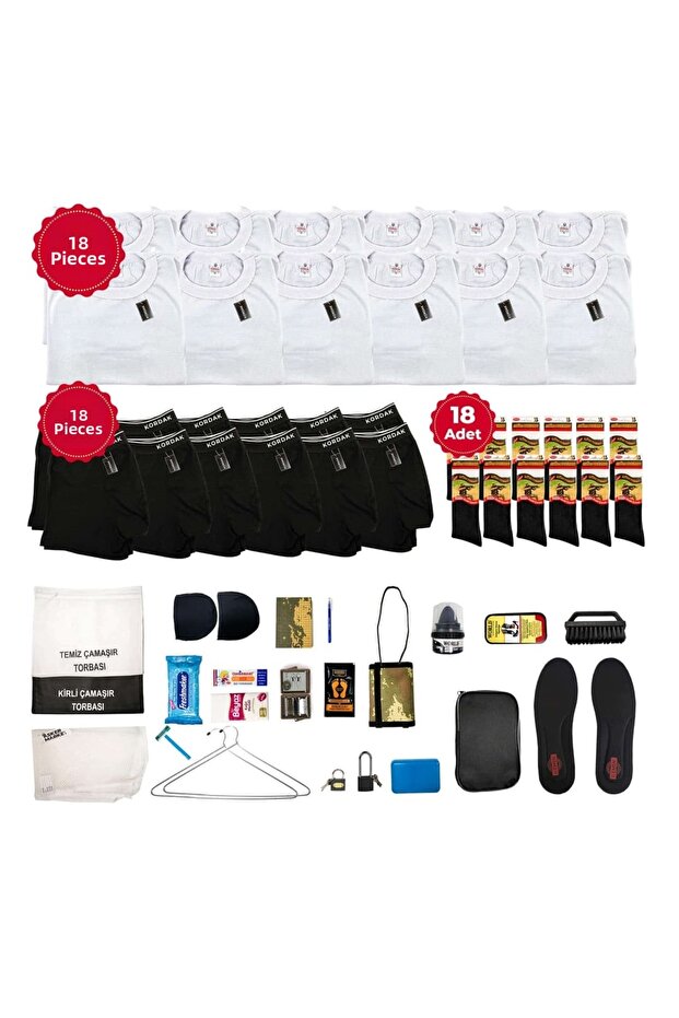 18-Piece Sailor Economic Military Service Set - Iskenderun
