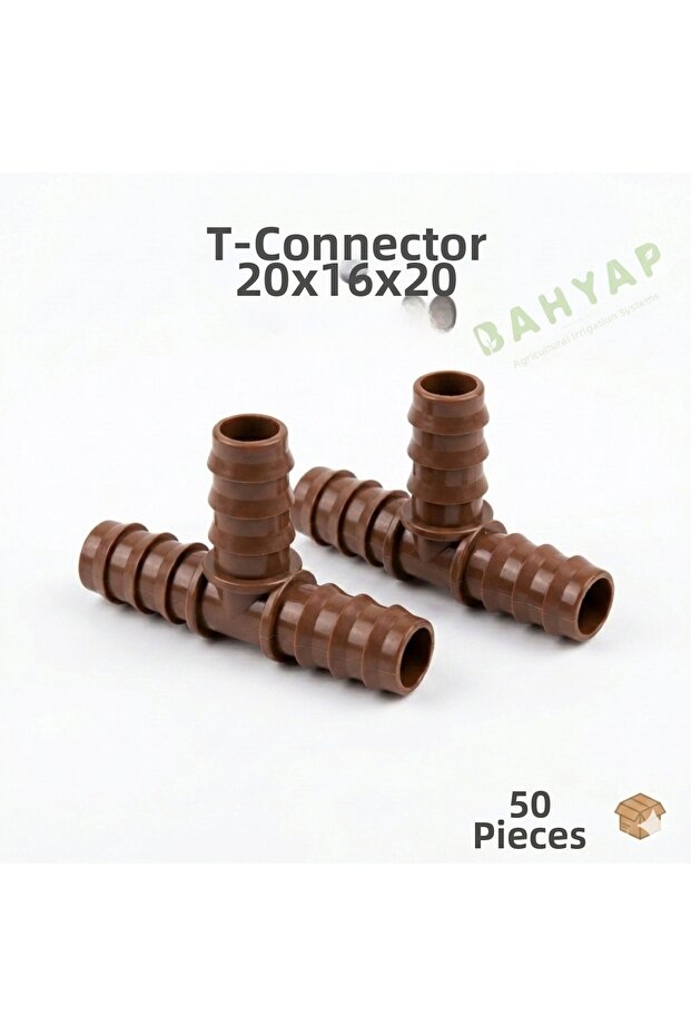 موزع مياه للري بالتنقيط TE 20x16x20 (50 قطعة)