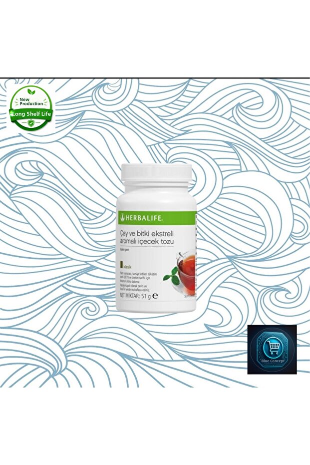 Flavored Beverage Powder with Tea and Herbal Extracts Classic Flavor 51 g