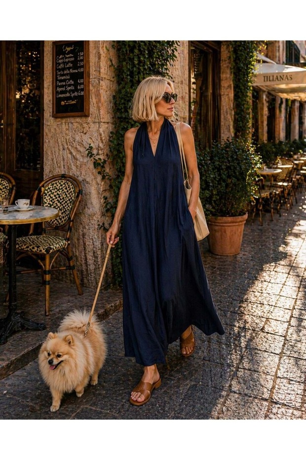 Φόρεμα Milano Flow Maxi Flowy - 6