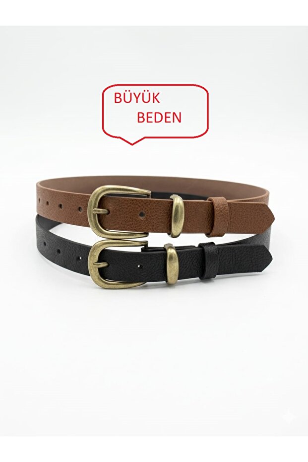 Women's Belt Plus Size Casual Buckle Bridge Detail