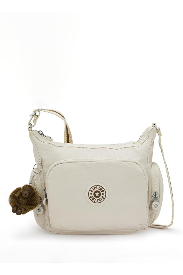 Taba - Cream Women's 60% Polyamide, 40% Recycled Polyamide Shoulder Bag Ki44939Lo