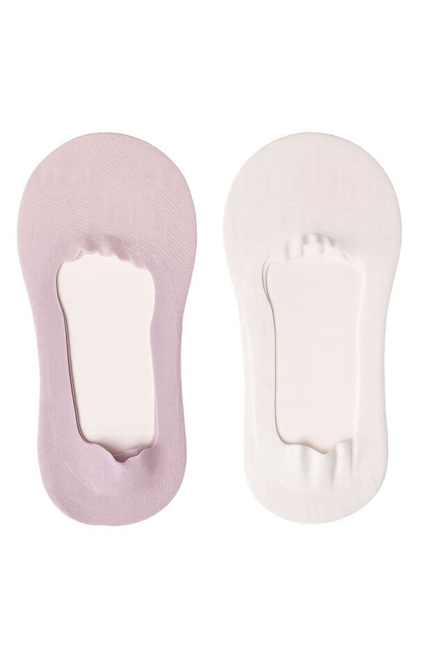 Soft 2-Pack Invisible Suba Socks - 2