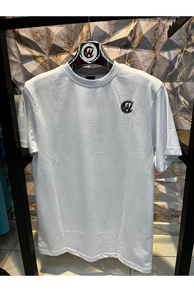 2005 Tiger Printed White Basic T-Shirt - 3