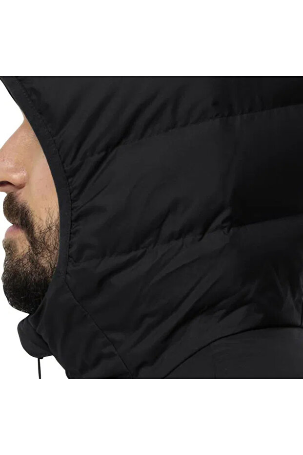 1207671_6000 ATHER DOWN HOODY M Erkek Spor Mont Siyah - 7