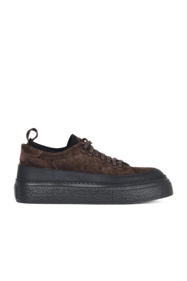 Brown Suede Men's Casual Shoes 10Ma13854
