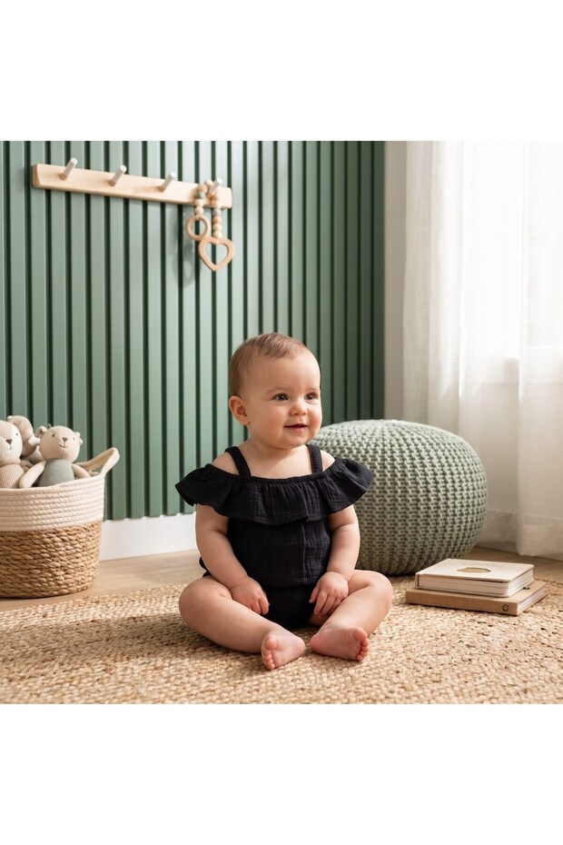 Tiffany Baby Muslin Theme Rope Strap T-Shirt 26122