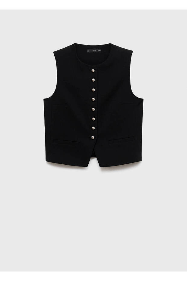 Buttoned suit vest - 3