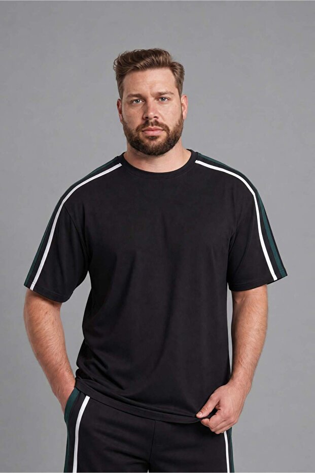 Cotton Oversize Boxy Fit Short Sleeve T-Shirt H1000Ax26Sp