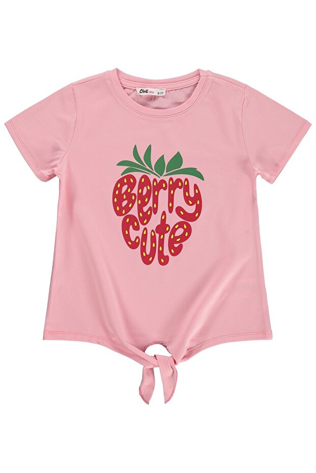 Berry Cute 6-9 Years Old T-Shirt - Powder