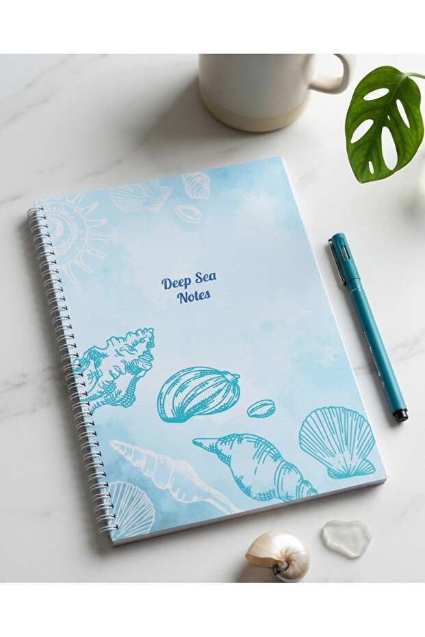 دفتر ملاحظات Co Notes Deep Sea Notes بتصميم مقاس A4 - 1
