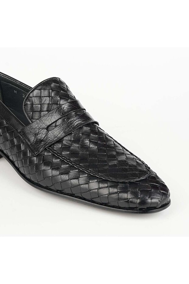 Special Braided Classic Men's Shoes 2090 795 Black