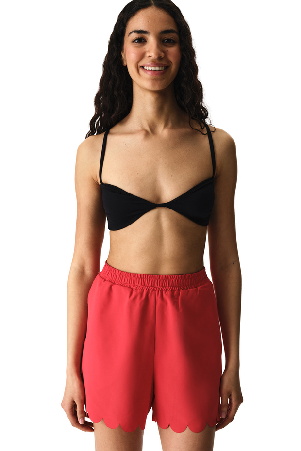 Rote Laser-Badeshorts - 4
