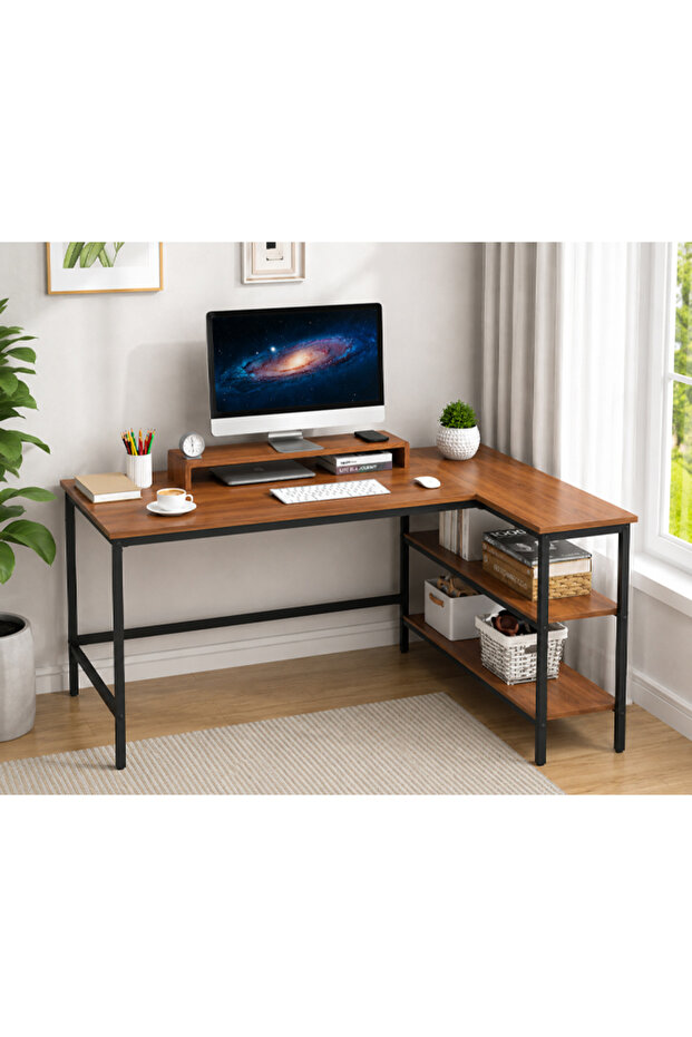 Modern Style Computer Desk for Students and Professionals Ideal for Home Office or Bedroom Use 107CM