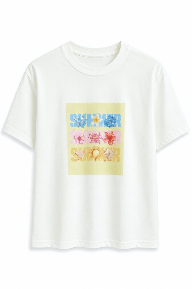 Summer T-Shirt Ecru