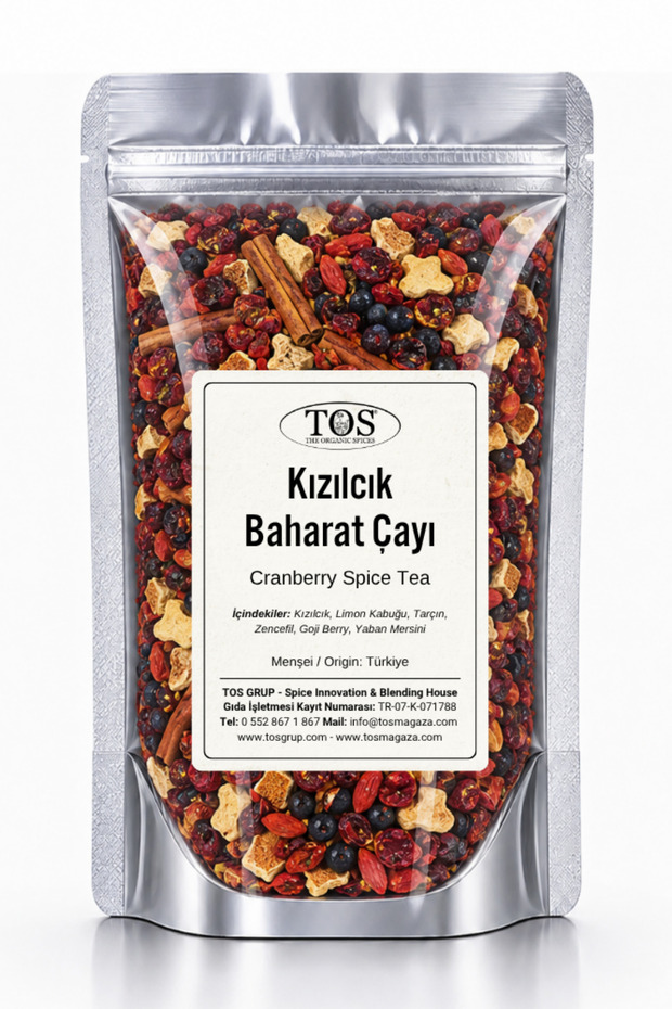 Cranberry Spice Tea 100 g (1St Quality) Cranberry Spice Tea