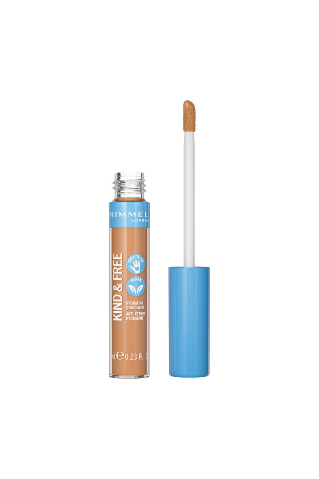Kind & Free Concealer - All-Day Hydrating Liquid Concealer - With Vitamins E & B5 - Cruelty-Free & Vegan - 7 Ml, Shade 30 Medium