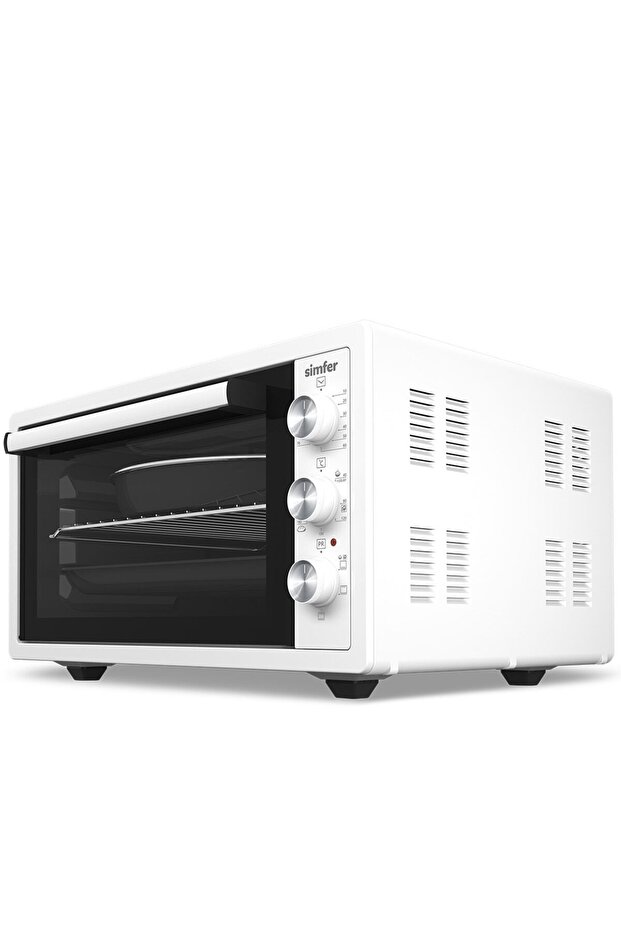 4502 Beyaz 45 LT Turbo Fan Mini / Midi Fırın - 6 Fonksiyon, Yoğurt Yapma, Buz Çözme & İç Aydınlatma - 2