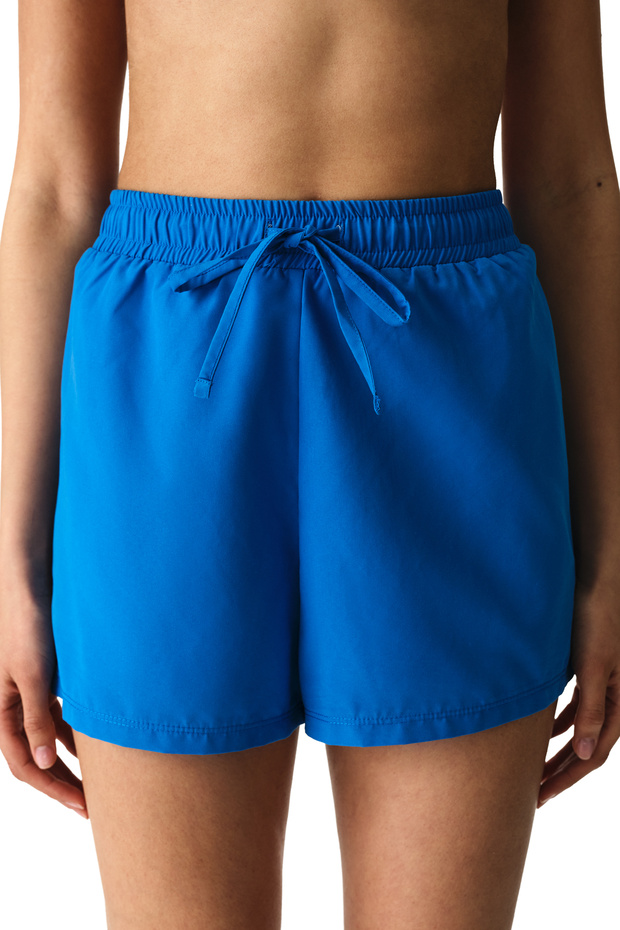 Women's Quick-Dry Beach Trim Swim Shorts - Blue