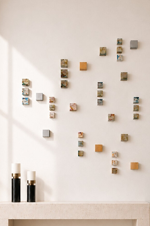 Wallicon Mix Duvar Dekoru - 36'lı Set