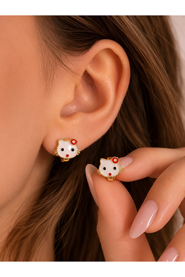 Surgical Steel Jeweler Model Hello Kitty Children's Earring
