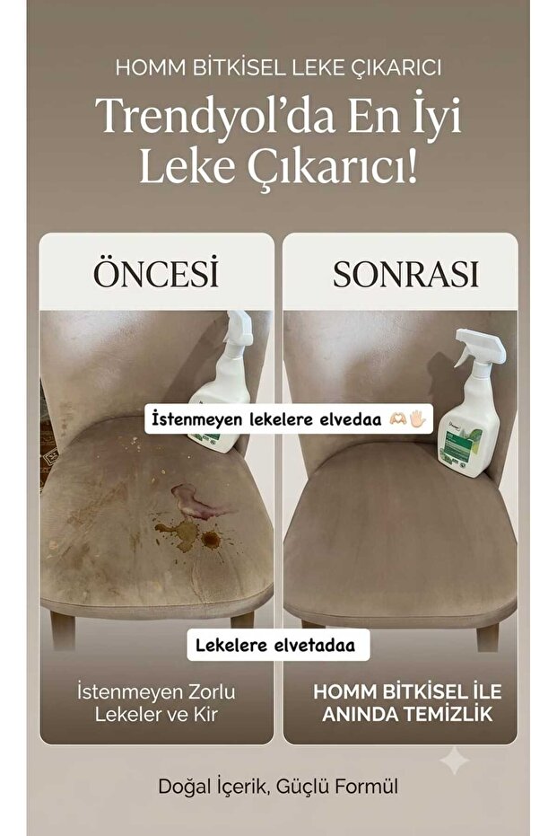 Bitkisel leke çıkarıcı